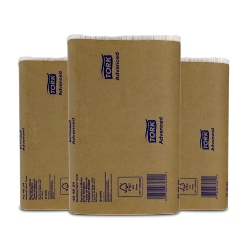 Advanced White Multifold Hand Towels