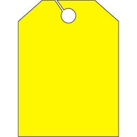 Yellow Blank Hang Tag - 50/Pk
