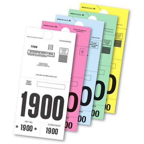 4-Digit Postcard Reply Dispatch Tags