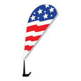 Clip-On Paddle Flags