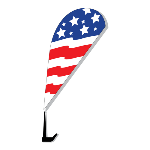 Clip-On Paddle Flags