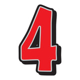 Giant Red Magnetic Numbers