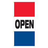 Horizontal Message Drape Flags