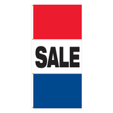 Horizontal Message Drape Flags