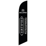 Manufacturer Logo Replacement Swooper Flag