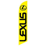 Manufacturer Logo Replacement Swooper Flag