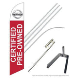 Manufacturer Logo Swooper Flag Kit