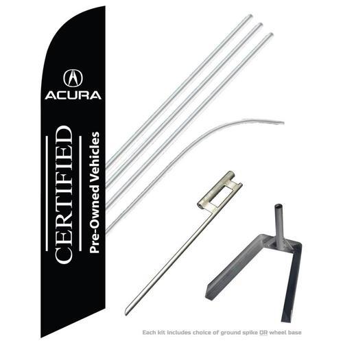 Manufacturer Logo Swooper Flag Kit
