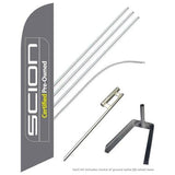 Manufacturer Logo Swooper Flag Kit