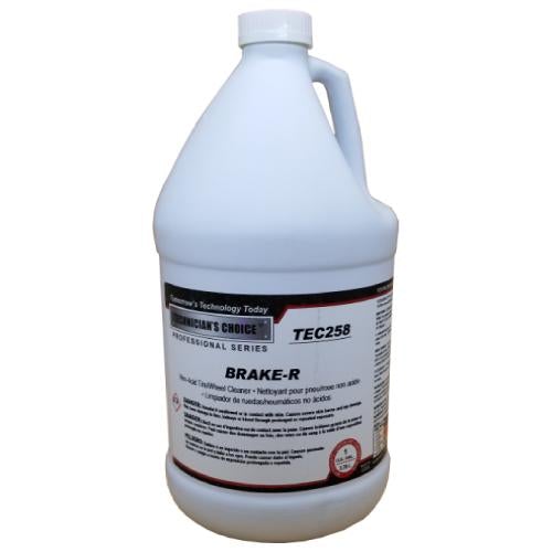 TEC 258 Brake-R Non-Acid Tire & Wheel Cleaner - 1 Gallon