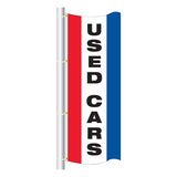 Vertical Message Drape Flags