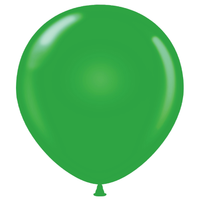 17" Green Balloons - 72/Bg