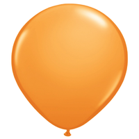 17" Orange Balloons - 72/Bg
