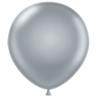 17" Silver Balloons - 72/Bg