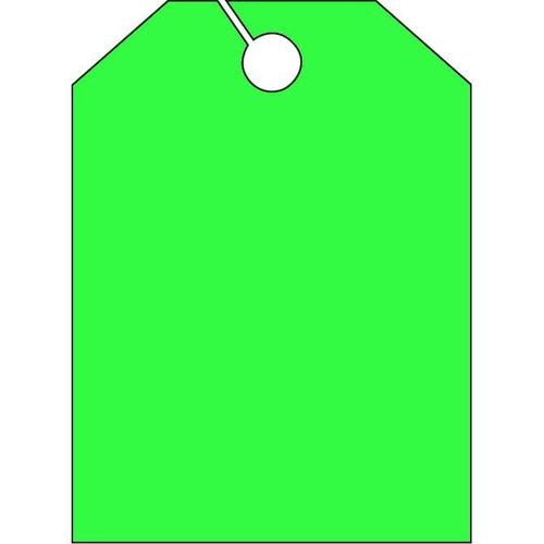 Green Blank Hang Tag - 50/Pk