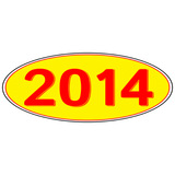 Oval Model Year Decals
