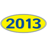 Oval Model Year Decals