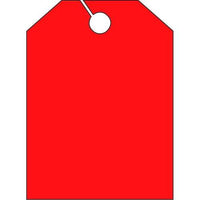 Red Blank Hang Tag - 50/Pk