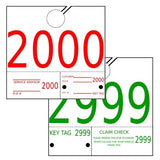 Service Dispatch Numbers - #2000-2999 - 1000/Pk