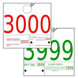 Service Dispatch Numbers - #3000-3999 - 1000/Pk