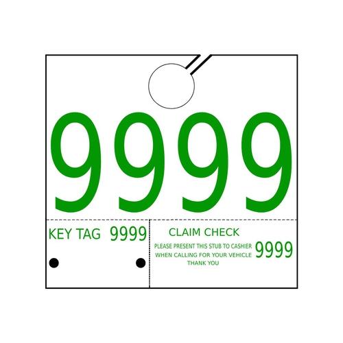 Service Dispatch Numbers - #9000-9999 - 1000/Pk – ADSCO Companies