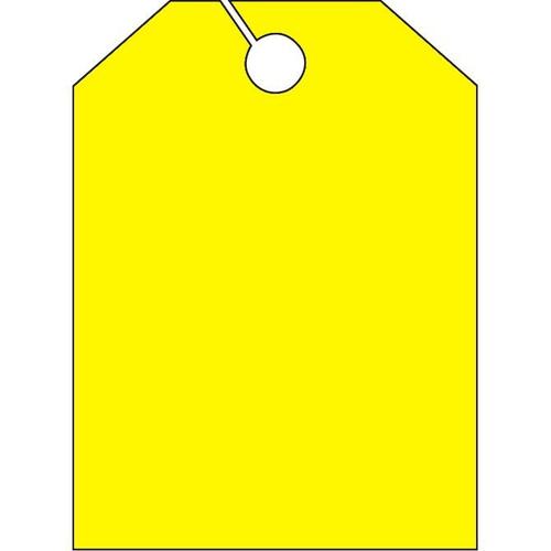 Yellow Blank Hang Tag - 50/Pk
