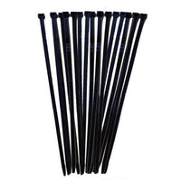 11" Black Cable Ties - 100/pk