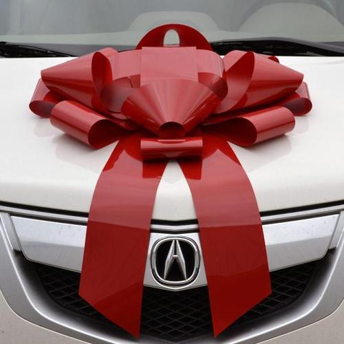 Big Red Car Bow 30in Large Giant Bow for Car, Birthday Gift Bow, Christmas