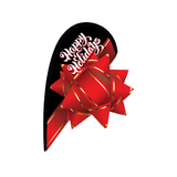 3D Holiday Paddle Flags