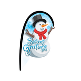 3D Holiday Paddle Flags