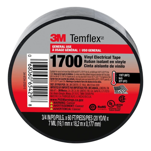 3M™ Temflex 1700 Vinyl Electric Tape