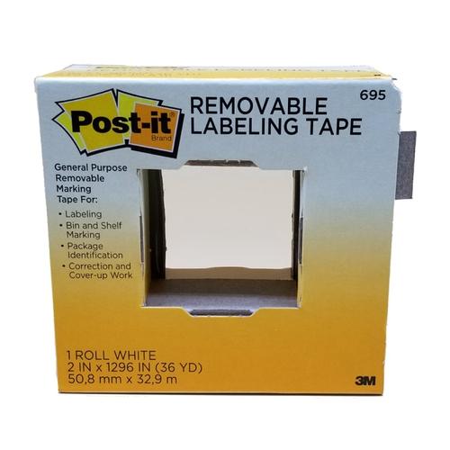 DealerShop - Post It Labeling Tape ,2'' X 36 Yds, White - 06951 - Misc -  DealerShop - Misc