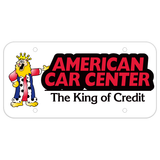 American Car Center License Plate Frame