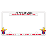American Car Center License Plate Frame