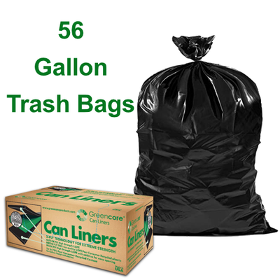 Can Liners - 56 Gallon Bags