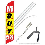 We Buy Cars Swooper Flag Kit