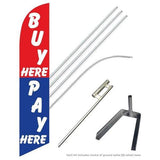 Buy Here Pay Here Swooper Flag Kit