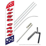 Used Cars (RWB) Swooper Flag Kit