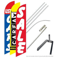 Car Sales Swooper Flag Kit