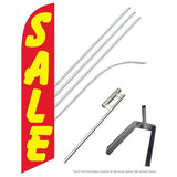 Sale (Red/Yellow) Swooper Flag Kit
