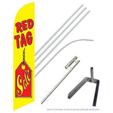 Red Tag Sale Swooper Flag Kit