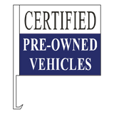 Certified Pre-Owned Clip-On Window Flags