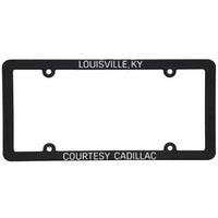 Courtesy Cadillac License Plate Frame