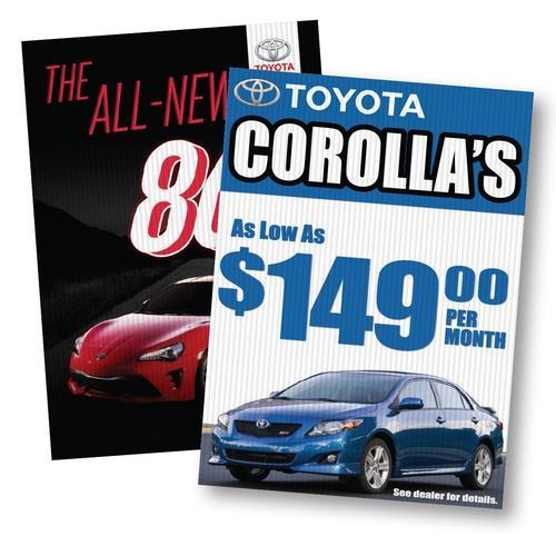 Custom Full Color UnderHood Signs