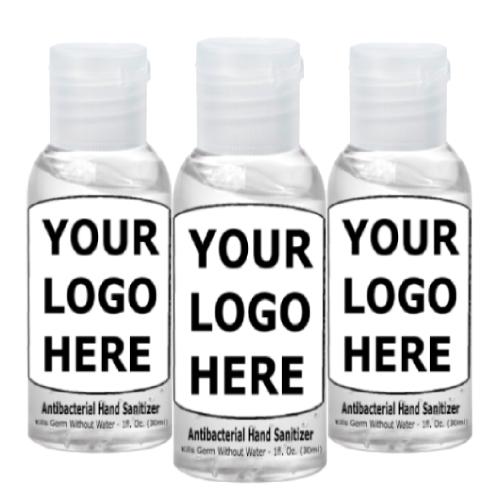 Custom Logo 1 oz Hand Sanitizer Gel
