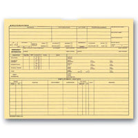 Front of Employee File Jacket