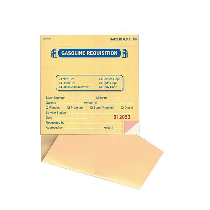Fuel Requisition Book