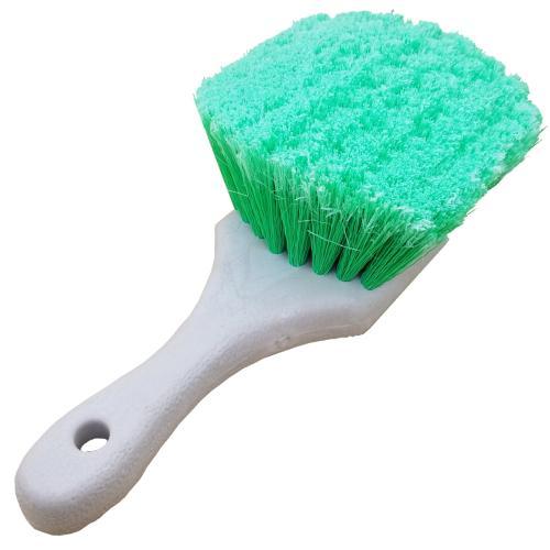 Green Body Short Handle Brush (Soft)