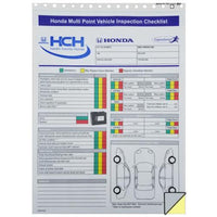 Honda Multi-Point Vehicle Inspection Checklist