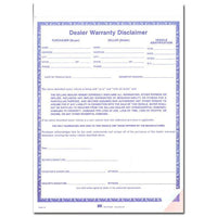 Kentucky Warranty Disclaimer Form